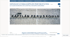 Desktop Screenshot of espanjanluokka.net